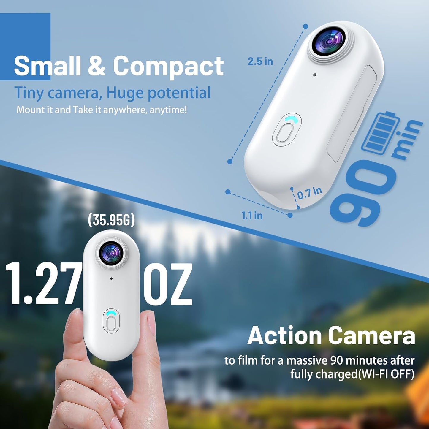 4K Mini WIFI Action Camera