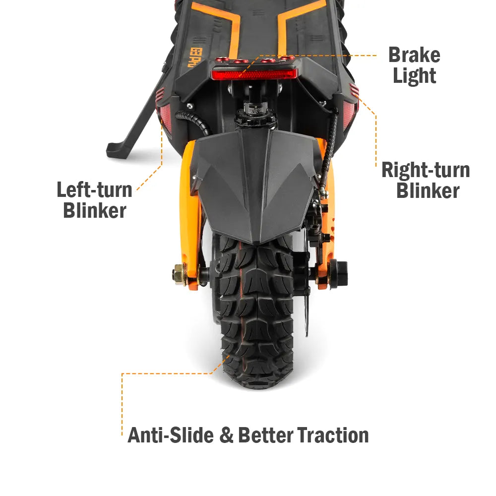 Multi-functional electric scooter Can be off-road | 65KM/H Max Speed